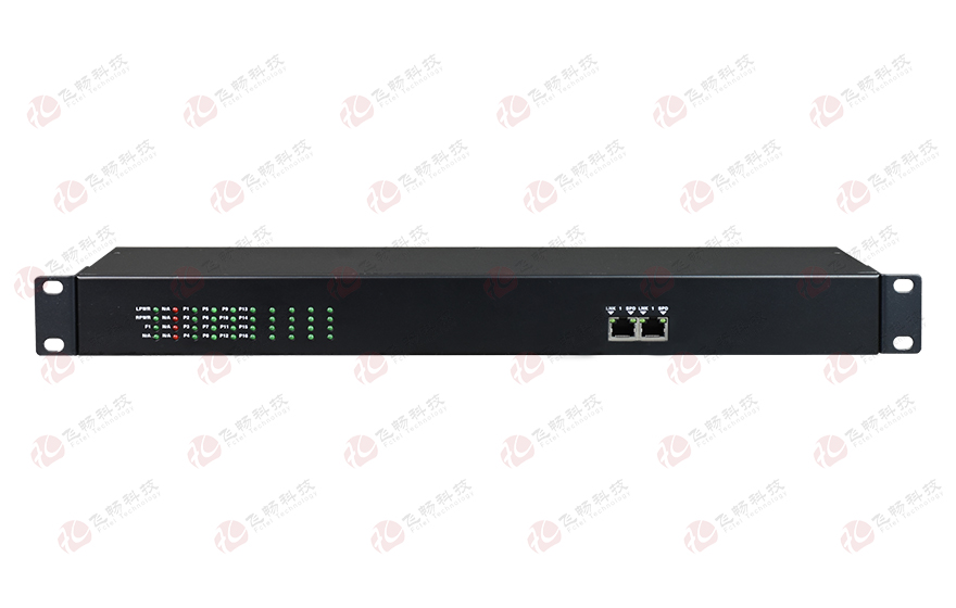 飛暢科技-16路電話（RJ11）+2路百兆以太網(wǎng) 電話光端機